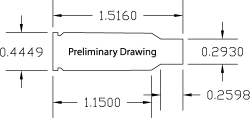 6.5 Cartridge Drawing