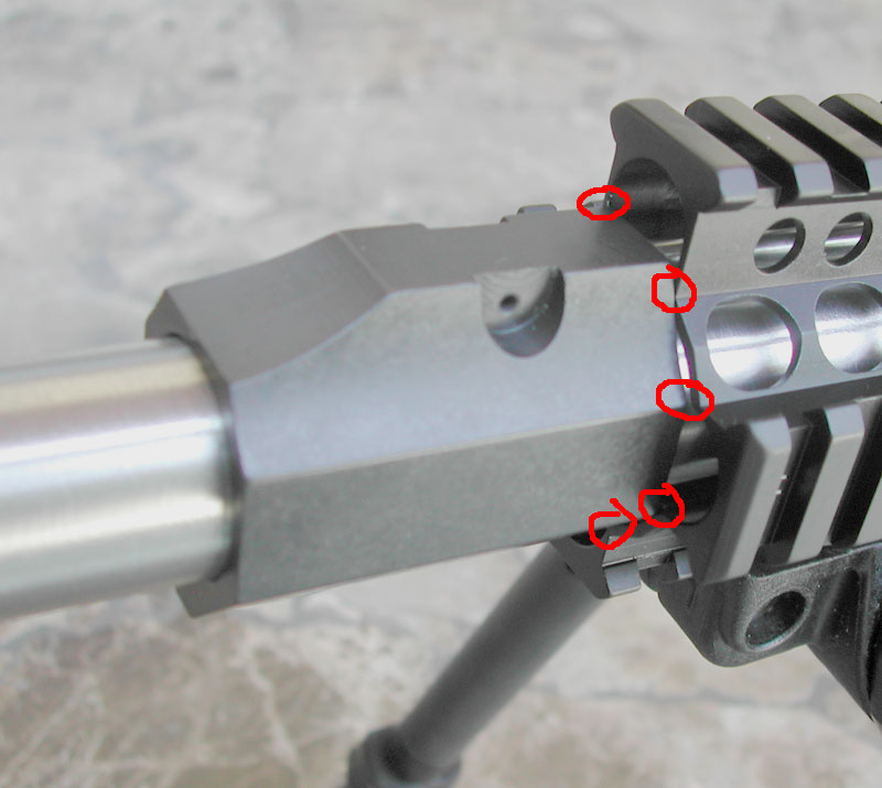 Low profile Varmint gas block