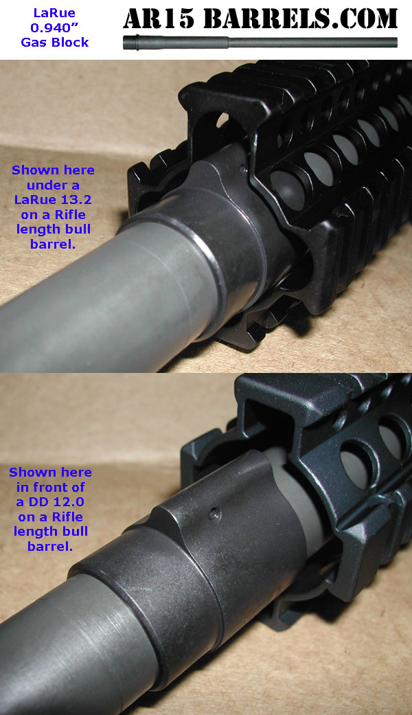 Low profile gas block for Shaw heavy bull barrel?