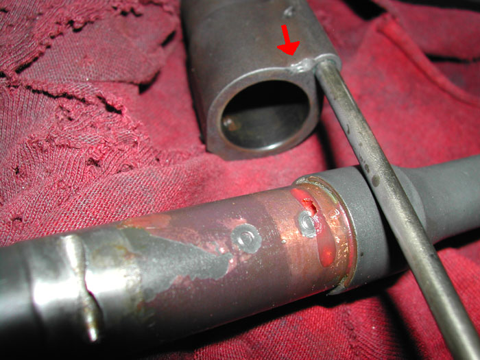 Put down the Loctite and step away from the upper...